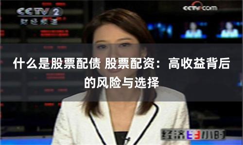 什么是股票配债 股票配资：高收益背后的风险与选择