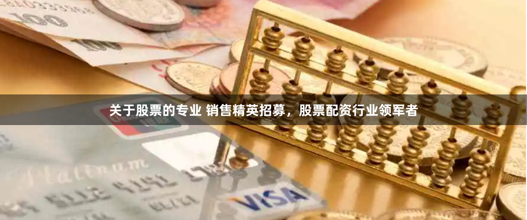 关于股票的专业 销售精英招募，股票配资行业领军者